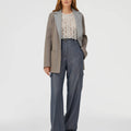 Retori Iconic Knot Cropped Top Silver - Ready To Wear - Luxury Crop Tops for Women