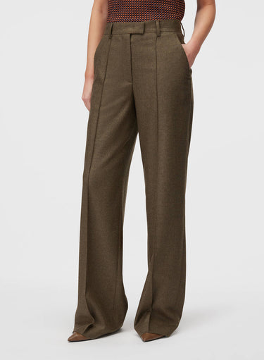 Retori Tailoring Pants Military Green - Ready To Wear - Luxury Trousers for Women - Front