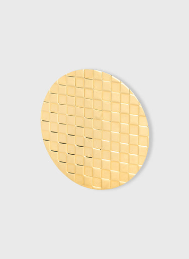 Retori Damier Brooche Gold - Accessories - Luxury Brooches & Lapel Pins for Women