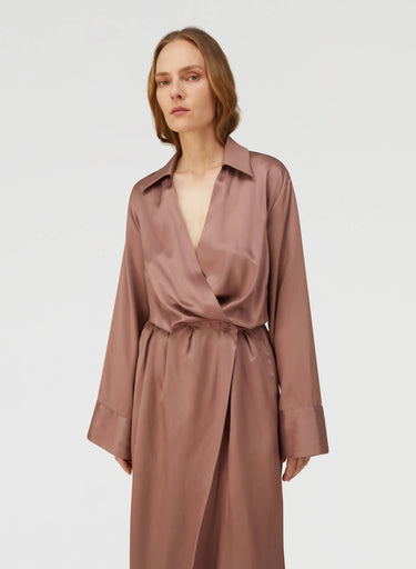 Retori Trench Dress Mauve - Ready To Wear - Luxury Dresses for Women