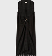 Retori Superlight Cashmere Vest Dress Black - Ready To Wear - Luxury Dresses for Women