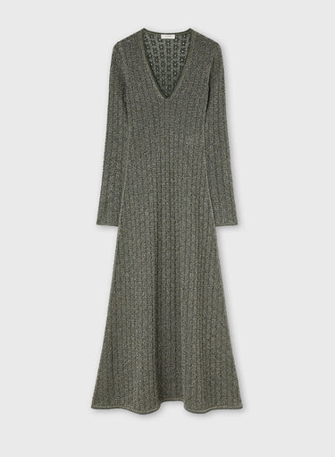 ABITO IN MAGLIA JACQUARD LUREX