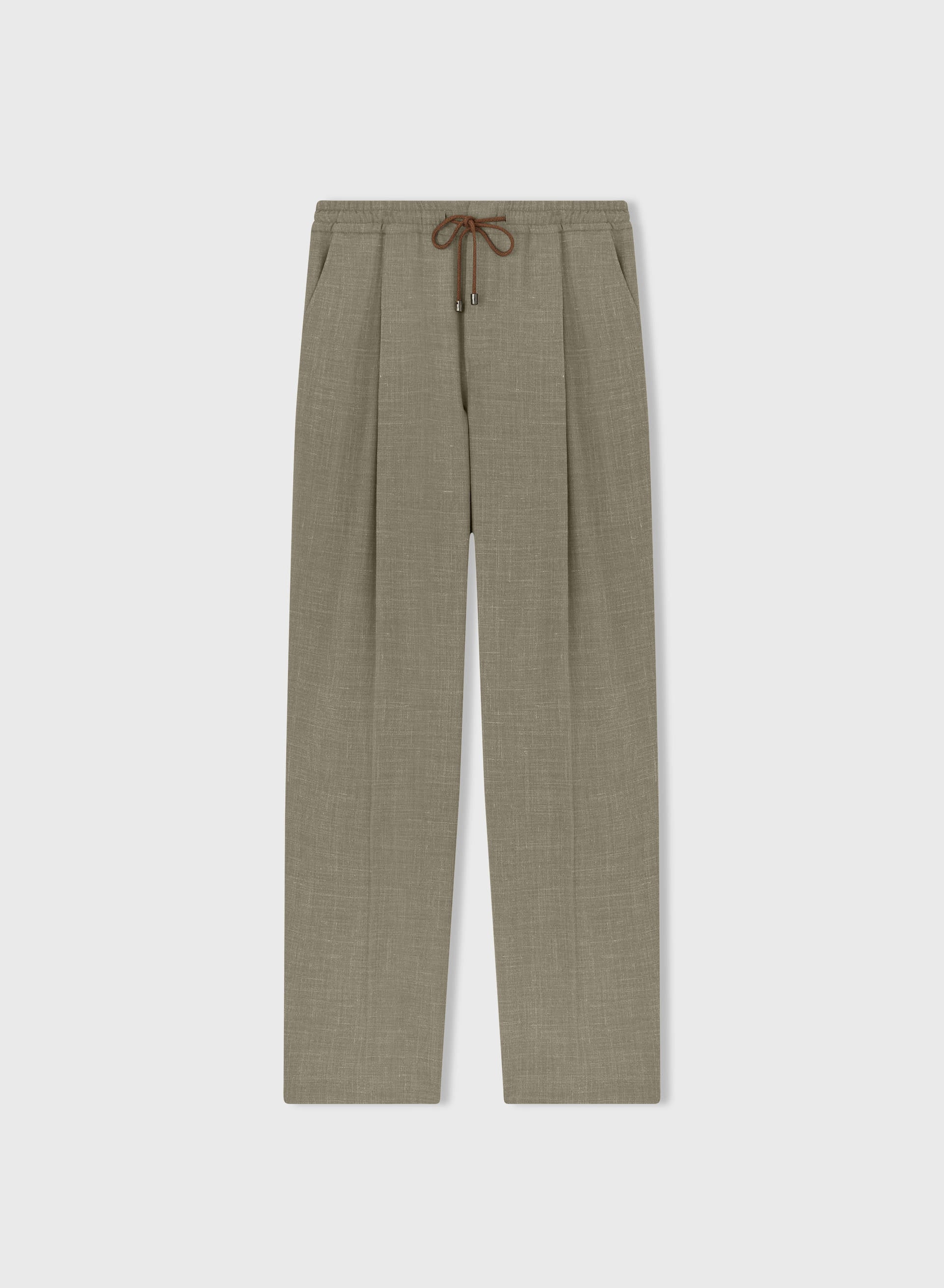 DRAWSTRING PANTS GREY