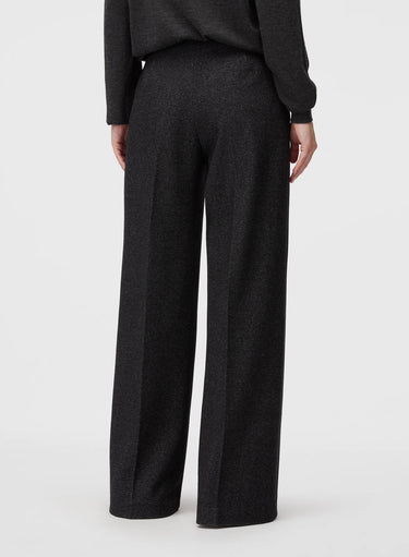 Retori Heavy Jersey Relaxed Pants Black - Ready To Wear - Luxury Trousers for Women - Back