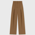 Retori Sartorial Pants Dark Camel - Ready To Wear - Luxury Pants for Women