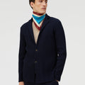 Retori Knitted Blazer Navy - Ready To Wear - Luxury Coats & Jackets for Men