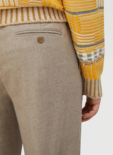Retori Relaxed Pants Natural - Ready To Wear - Luxury Pants for Men