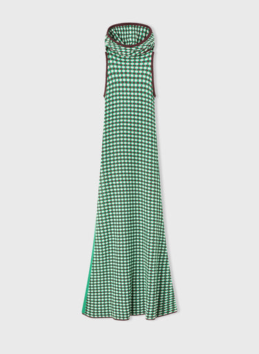 Retori Hooded Tunic Dress Green - Ready To Wear - Luxury Dresses for Women