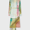 Retori Scarf Dress Multicolor - Ready To Wear - Luxury Dresses for Women - Back
