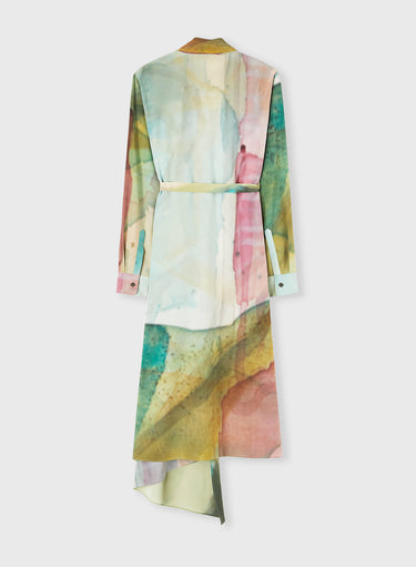 Retori Scarf Dress Multicolor - Ready To Wear - Luxury Dresses for Women - Back