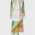 Retori Scarf Dress Multicolor - Ready To Wear - Luxury Dresses for Women - Back