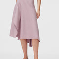 Retori Asymmetrical Skirt Iris - Ready To Wear - Luxury Skirts for Women - Front