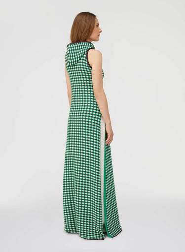 Retori Hooded Tunic Dress Green - Ready To Wear - Luxury Dresses for Women