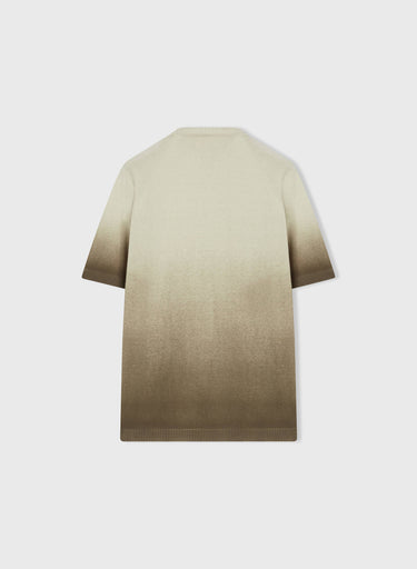 Retori Degradé Tshirt Natural - Pure Silk - Ready To Wear - Luxury T-Shirts for Men