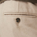Retori Relaxed Pants Natural - Ready To Wear - Luxury Trousers for Men - Detail