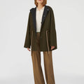 Retori Rope Reversible Parka Anthracite And Musk - Ready To Wear - Luxury Parkas for Women