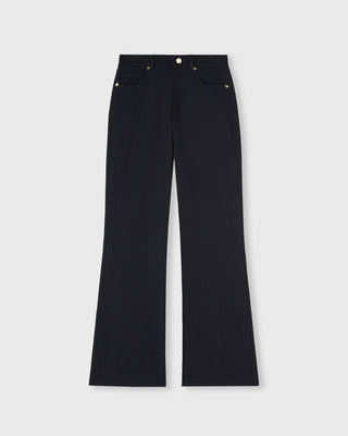Retori Wide Leg Denim Pants Navy - Ready To Wear - Luxury Trousers for Women