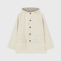 Retori Double Rope Reversible Parka Ivory And Natural - Ready To Wear - Luxury Parkas for Women - Reversed Front