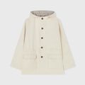 Retori Double Rope Reversible Parka Ivory And Natural - Ready To Wear - Luxury Parkas for Women - Reversed Front
