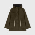 Retori Rope Reversible Parka Anthracite And Musk - Ready To Wear - Luxury Parkas for Women