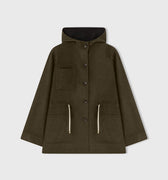 Retori Rope Reversible Parka Anthracite And Musk - Ready To Wear - Luxury Parkas for Women