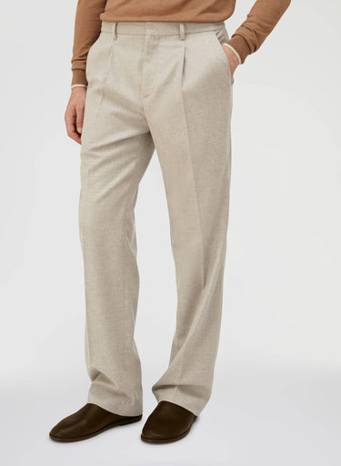 Retori Relaxed Pants Natural - Ready To Wear - Luxury Pants for Men
