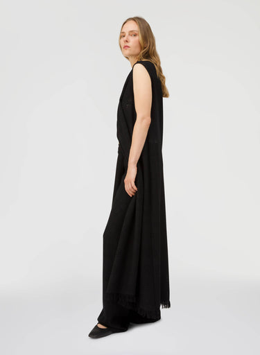 Retori Superlight Cashmere Vest Dress Black - Ready To Wear - Luxury Dresses for Women