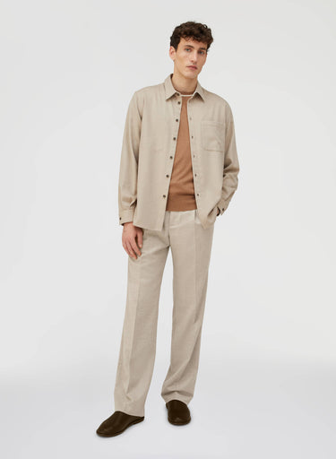 Retori Relaxed Pants Natural - Ready To Wear - Luxury Pants for Men
