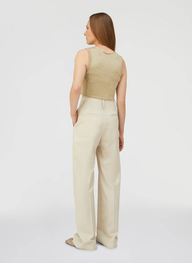 Retori Iconic Knot Cropped Top Gold - Ready To Wear - Luxury Crop Tops for Women