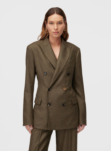 Retori Tailoring Jacket Military Green - Ready To Wear - Luxury Coats & Jackets for Women - Front
