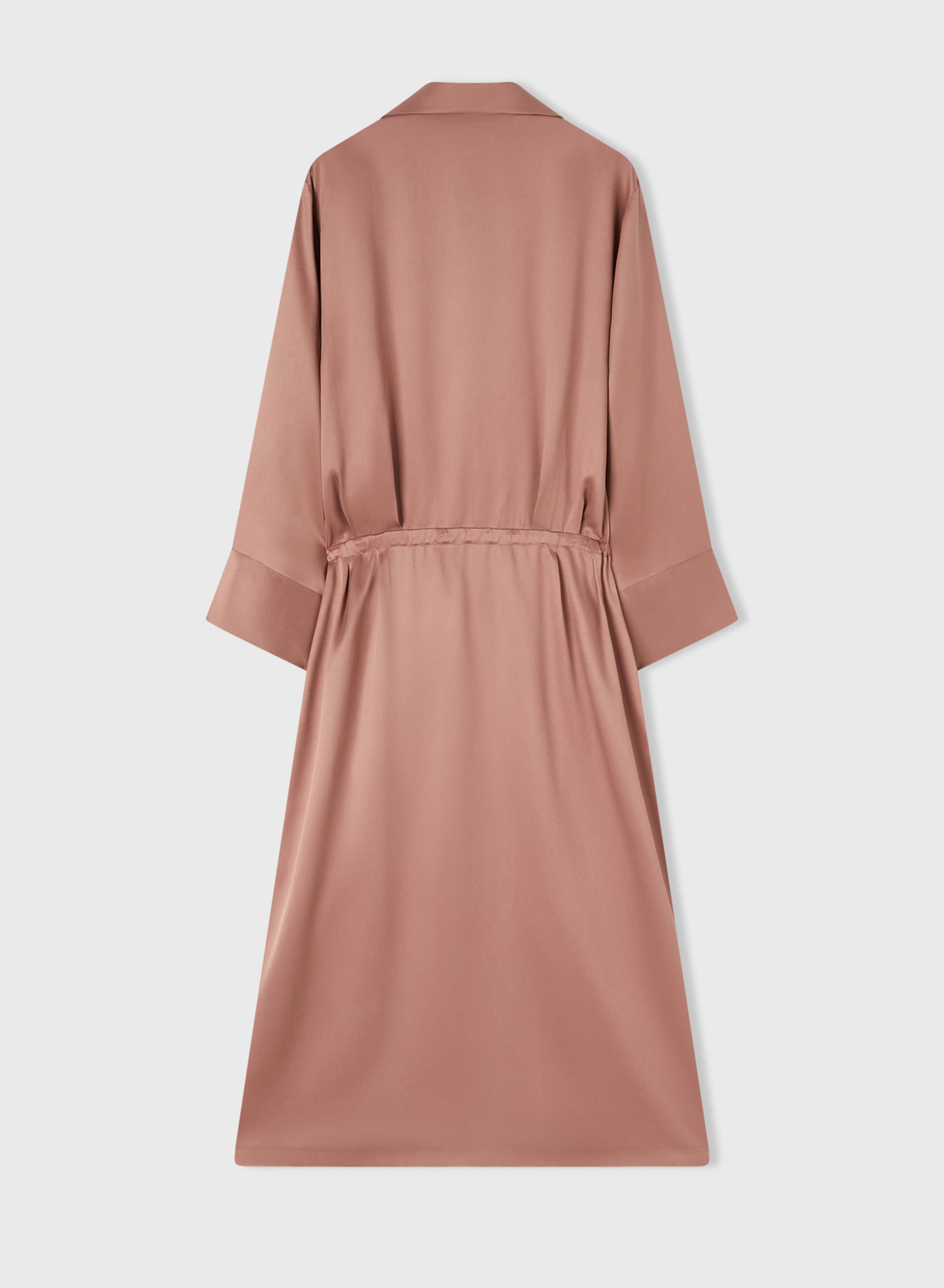 TRENCH DRESS MAUVE