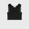 Retori Iconic Knot Cropped Top Black - Knitwear - Luxury Crop Tops for Women