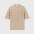 Retori Mini Cable Tshirt Natural - Ready To Wear - Luxury T-Shirts for Men