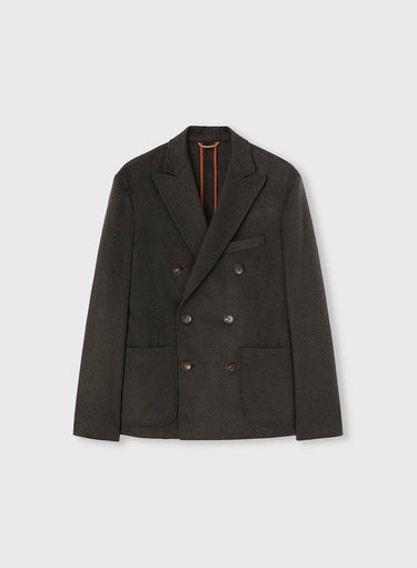 Retori Double Breasted Blazer Anthracite - Ready To Wear - Luxury Coats & Jackets for Men