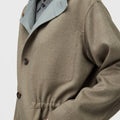 Retori Double Rope Reversible Parka Sage And Grey - Ready To Wear - Luxury Parkas for Women - Side