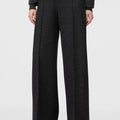 Retori Heavy Jersey Relaxed Pants Black - Ready To Wear - Luxury Trousers for Women - Front