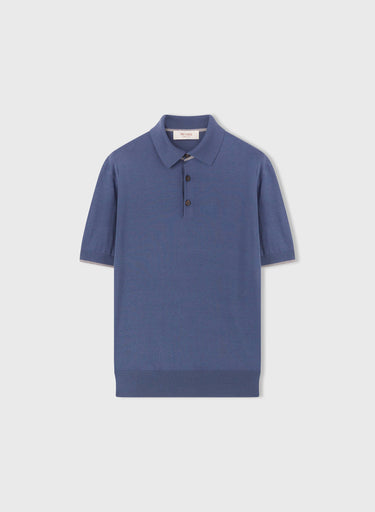 Retori Ultimate Polo Avio And Grey - Ready To Wear - Luxury Polos for Men