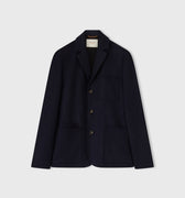 Retori Double Finishing Bicolor Cardi Blazer With Needle Pin Detail Navy And Black - Ready To Wear - Luxury Coats & Jackets for Men