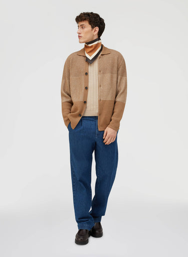 Retori Knitted Overshirt Natural - Ready To Wear - Luxury Overshirts for Men