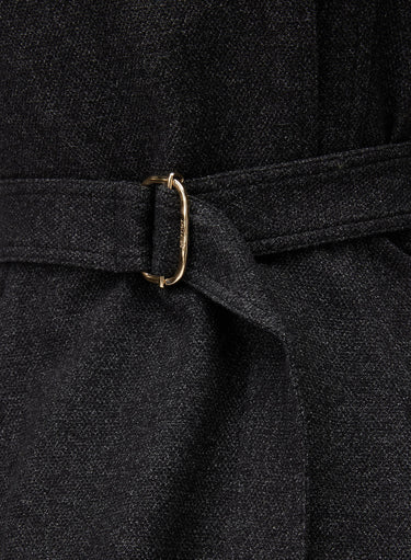 Retori Heavy Jersey Saharienne Vest Black - Ready To Wear - Luxury Vests for Women - Detail
