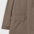 Retori Water Repellent Embroidered Natural Fiber Parka Beige - Ready To Wear - Luxury Parkas for Men