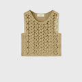 Retori Iconic Knot Cropped Top Gold - Ready To Wear - Luxury Crop Tops for Women