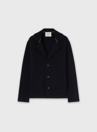 BLAZER MONOPETTO IN MAGLIA