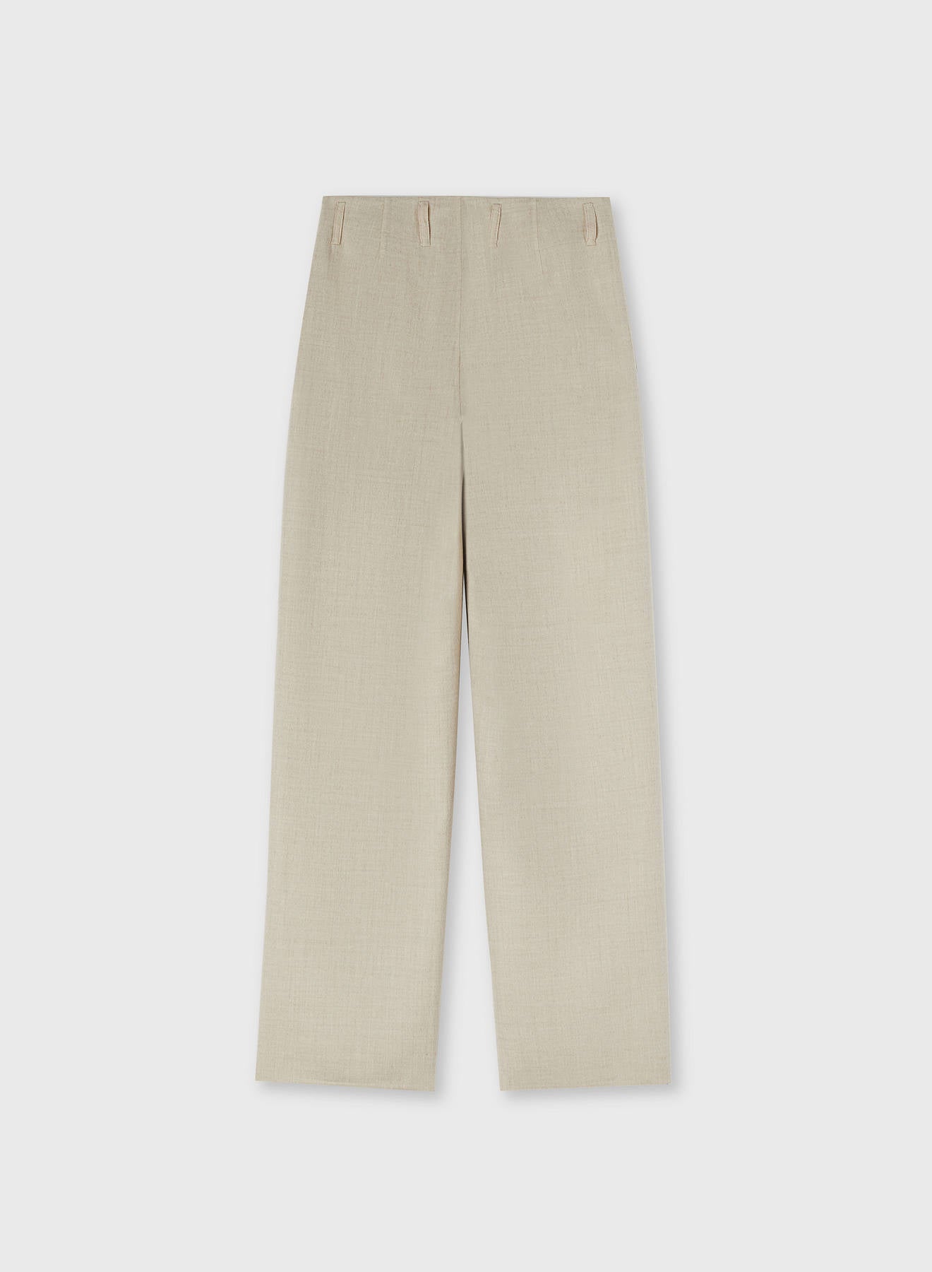 Retori Double Pants Ivory And Natural - Ready To Wear - Luxury Trousers for Women - Back