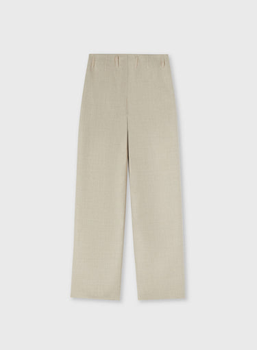 Retori Double Pants Ivory And Natural - Ready To Wear - Luxury Trousers for Women - Back