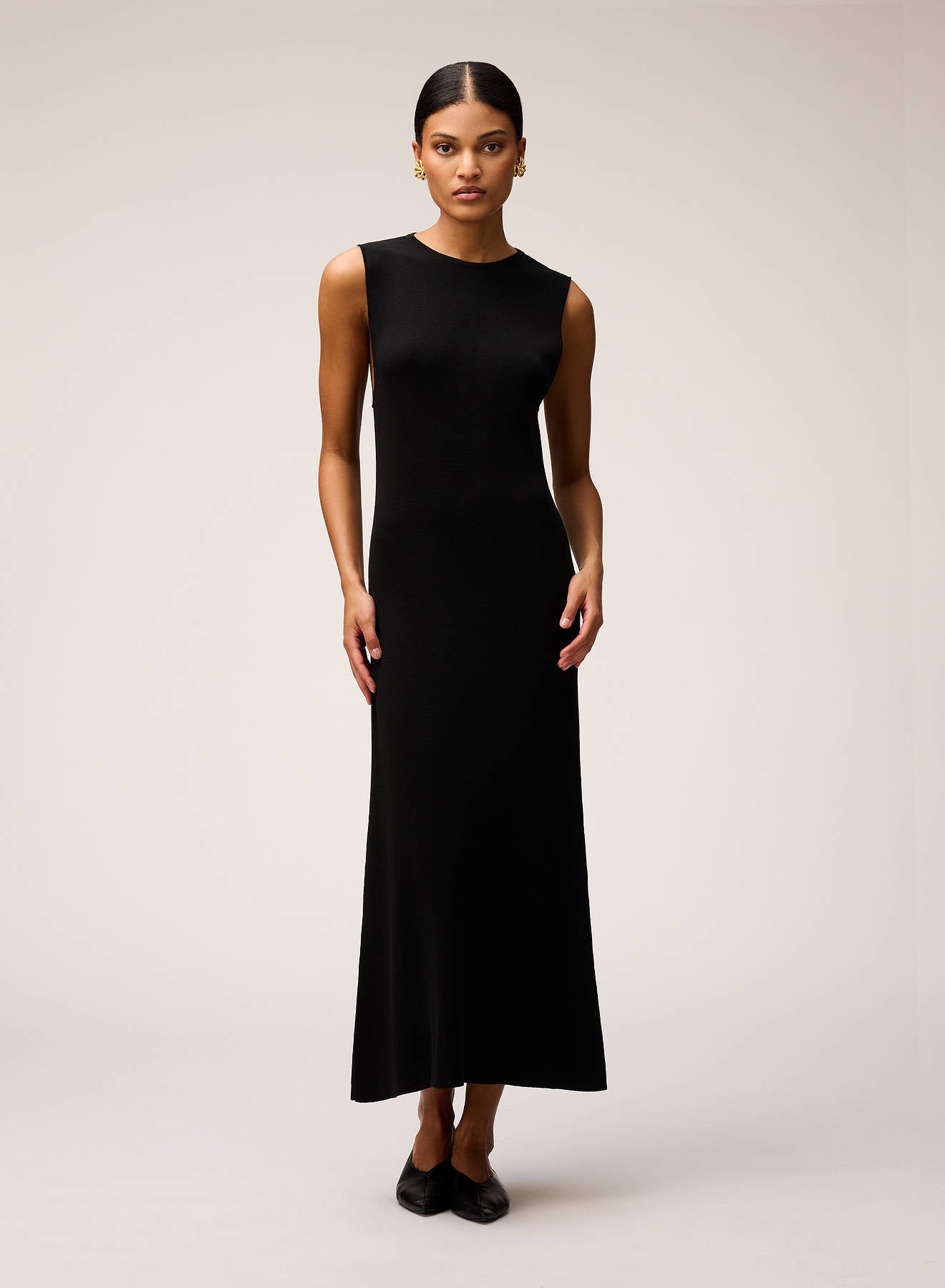 Retori Silk Knit Dress With Crochet Detail in Silk | Luxury Dresses Made in Italy Retori Silk Knit Dress With Crochet Detail in Silk | Luxury Dresses Made in Italy