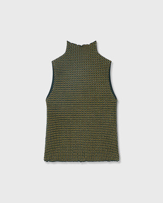 Retori Windows Turtleneck Green, Taupe And Yellow - Knitwear - Luxury Sweaters for Women