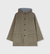 Retori Double Rope Reversible Parka Sage And Grey - Ready To Wear - Luxury Parkas for Women