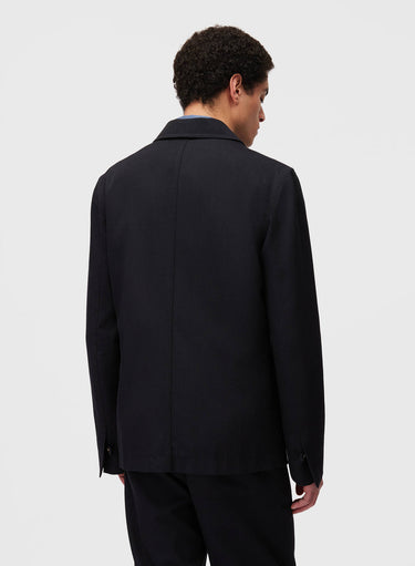 Retori Denim Single Breasted Blazer Navy - Ready To Wear - Luxury Coats & Jackets for Men - Back