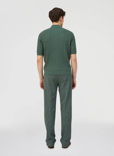 Retori Mini Cable Polo Shirt Green - Ready To Wear - Luxury Polos for Men